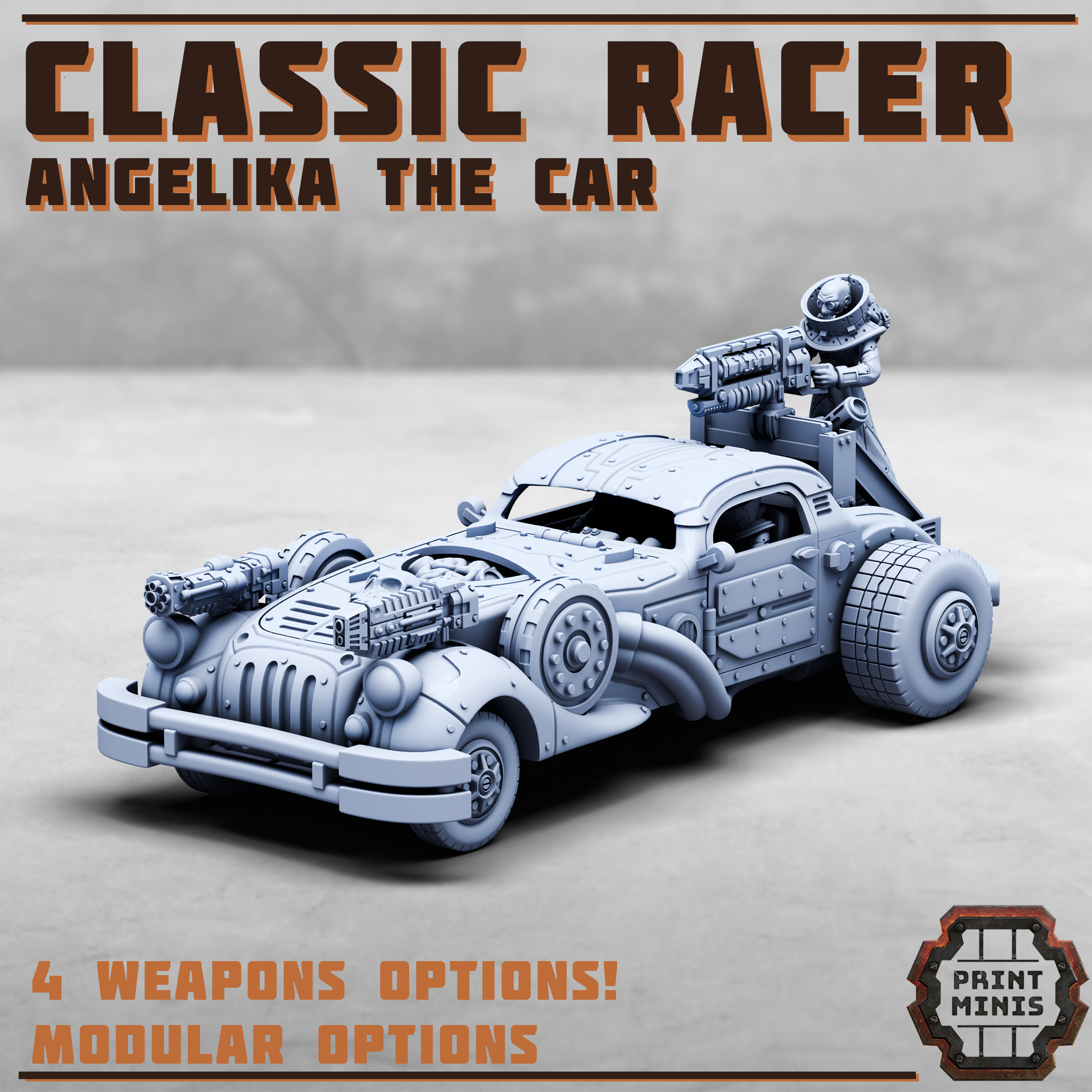 Classic Race Car - Angelika w/ Silent Spectres